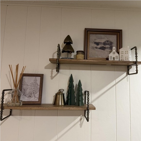 Metal Christmas Trees with Marble Base Gold Lg & Sm - Threshold Studio McGee - Picture 8 of 12